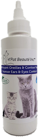 Nettoyant peau et contour yeux chats 125ml