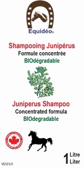 Shampoing Juniperus ÉQUIDÉO 1 Litre