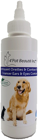 Nettoyant peau et contour yeux chiens 125ml